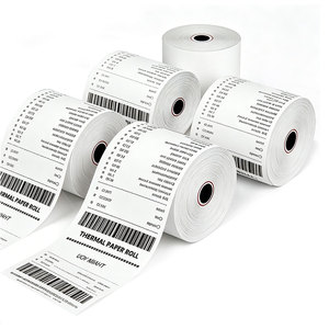 Papier thermique écologique Sailing 58 mm x 40 mm pour imprimante de supermarché 2 1/4 × 85 - Product Image 1