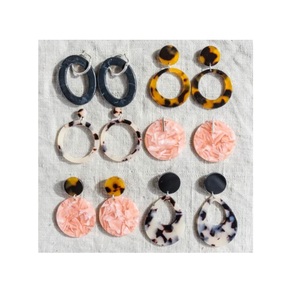 Manufacturer of India <b>Epoxy</b> <b>Resin</b> Jewelry Earrings Handmade Best Finishing Customized Design New <b>Resin</b> Earring Wholesale <b>Price</b> - Product Image 1