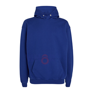 Sudaderas con capucha de lana de invierno de poliéster y algodón 100% para hombre, sudaderas con capucha térmicas de patrón sólido con capucha personalizada - Product Image 4