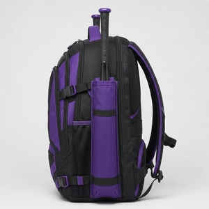 Bolsa de béisbol premium hecha con material ligero y resistente que ofrece amplio espacio de almacenamiento y un transporte cómodo para el equipo deportivo. - Product Image 5