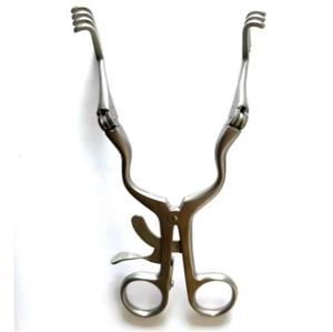 Retractor Weitlaner de acero inoxidable, retractor de retención automática, instrumentos quirúrgicos veterinarios ortopédicos de Ubaid - Product Image 6