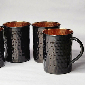 Tasses mules en cuivre pur de haute qualité à prix raisonnable Cadeaux d'affaires en vrac très demandés-Ifkaa Exports PVT. LTD - Product Image 6