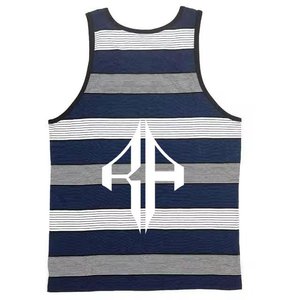 Débardeurs à sublimation en coton doux pour hommes respirants de qualité supérieure avec meilleur nouveau design 100% coton pour hommes - Product Image 3