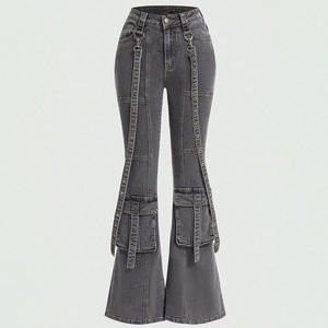 Pantalones Deportivos Térmicos de Cintura Media para Mujer, Cintura Elástica, Ajuste Holgado, Pierna Ancha, Algodón Ecológico, Resistentes al Viento, Transpirables, Ropa Casual de Calle - Product Image 2