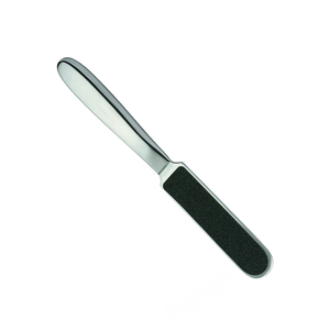 Lime à ongles à manche en acier de la meilleure qualité Lime à ongles allemande en acier inoxydable Lime à ongles double face pour ongles avec emballage personnalisé - Product Image 4