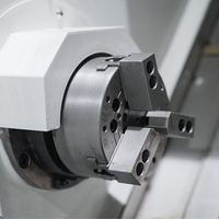 Ventes Flash : Tour CNC TCK550 4 axes haute précision pour travaux lourds avec commande FANUC et diverses options de broches