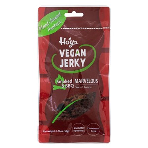Oferta Relámpago: Jerky Vegano a Base de Plantas, Snack Alto en Proteínas, Listo para Comer, Snack Saludable para Viajes y Senderismo - Product Image 1