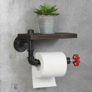 Porte-mouchoirs en métal galvanisé de finition antique pour décor de ferme rustique et construit pour être un accessoire élégant dans n'importe quelle pièce - Product Image 3