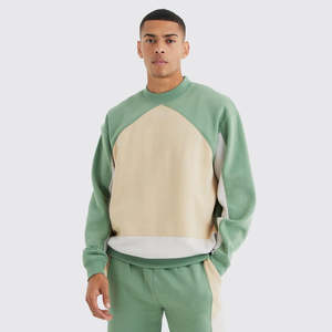 2025, sudaderas de peso pesado con hombros caídos de algodón 100% de gran tamaño hechas a medida para mujer, logotipo de invierno de punto en la parte delantera - Product Image 1