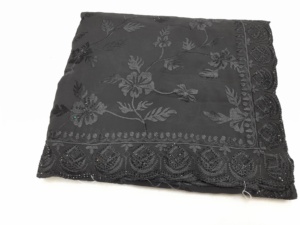 Hermoso Sari de Georgette con Trabajo de Pedrería Swarovski para Venta al por Mayor - Product Image 6
