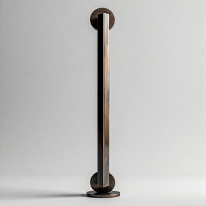 Casa Fermoir Levier d'entrée RegalEdge Poignée de porte en laiton de qualité supérieure pour portes intérieures et extérieures Quincaillerie à tirer de designer de luxe - Product Image 3