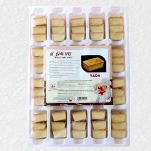 Venta caliente OEM Venta al por mayor Halal de alta calidad al horno Tarta YA04 Certificado Halal Buen precio Egg Tart Shell 720G Buen precio - Product Image 1