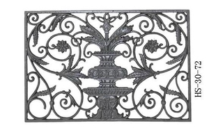 Zerbino Natalizio Antico in Ghisa, Unico ed Elegante per la Stagione Festiva - Product Image 6