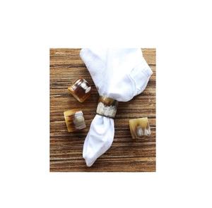Accessoires de table 100% anneau de serviette en corne de boeuf naturel support en tissu forme ronde serviette en corne de buffle naturelle pour la meilleure vente - Product Image 3