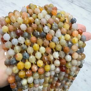 Cuentas de Cuarzo Rutilado Coloridas al por Mayor, Facetadas, para la Fabricación de Joyas - Product Image 1