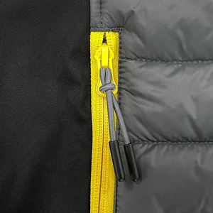 2024 Wholesale <b>Men's</b> Canvas Puffer <b>Jacket</b> Printed Bubble Padded Winter Warm <b>Jacket</b> - Product Image 4