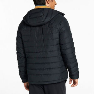 Veste d'hiver matelassée pour homme sur mesure, épaisse, chaude, style duvet, coupe-vent, vente en gros, OEM personnalisé, ODM - Product Image 3