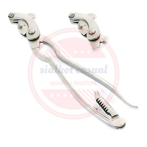Pinzas de castración quirúrgica, pinzas para instrumentos veterinarios, alicates emasculadores de acero inoxidable - Product Image 5