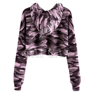 Sudaderas CON CAPUCHA DE Pekín personalizadas Slim Fit recortada de manga larga ropa de gimnasio frente suave de punto invierno Fitness chaqueta con capucha para ropa informal - Product Image 2
