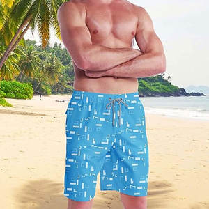 Short de basket-ball d'été de haute qualité OEM Logo personnalisé Offre Spéciale Mid Polyester Gym Workout Board Shorts Sublimation Pocket - Product Image 3