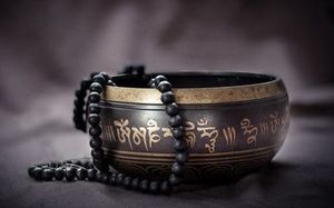 ชามทองเหลืองทำด้วยมือสำหรับโยคะการทำสมาธิบำบัดผ่อนคลายการรักษาเสียงการฝึกสมดุลและการฝึกสติ - Product Image 2