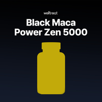 [Welltreat] Maca noire premium 5000, poudre de racine de maca en capsules, soutien énergétique quotidien, maca haute puissance