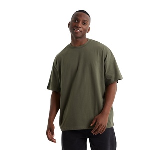 Custom Printed Front <b>Knitted</b> Turtleneck Collar Short Sleeve <b>Animal</b> Print Eco-Friendly Trendy Graphic T-Shirts Men's T-Shirts - Product Image 3