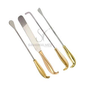Dissecteurs manuels de qualité supérieure pour la chirurgie plastique, spatules MacCollum Dingman, lot de 4 pièces, certifiés CE, réutilisables - Product Image 4