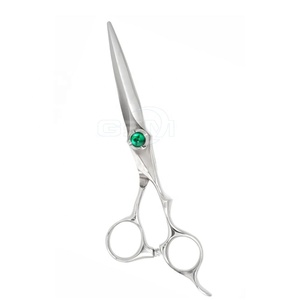 Vente flash - Ciseaux de barbier en acier inoxydable GEMSTONE ENTERPRISES GE-2120 - Légers - Fabrication en usine - Nouveau design - Durables - Product Image 1