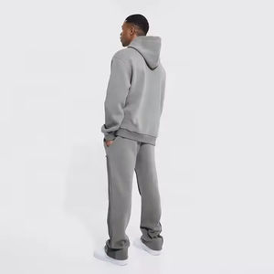 ชุดวอร์มผ้าเฟรนช์เทอร์รี่พิมพ์ลายคุณภาพสูงขายส่ง กางเกงวอร์มผ้าฝ้ายแบบกำหนดเอง ชุดฮู้ดดี้ผู้ชาย สตรีทแวร์ โลโก้แบบเร่งด่วน - Product Image 6