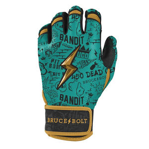 Fabricant de gants de baseball en cuir de chèvre de qualité supérieure avec logo personnalisé manchette courte prix de gros frappeur Guantes Beisbol - Product Image 5