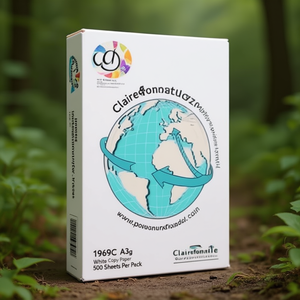 Papel Multifuncional Clairefontaine 1969C A3 80g, Papel Blanco para Copiar, 500 Hojas por Paquete - Product Image 3