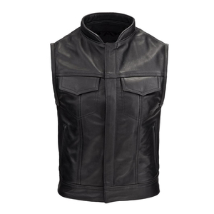 Chaleco de cuero unisex para motocicletas de alta calidad, duradero, elegante, diseño protector, motocicletas de alta calidad, duradero y elegante - Product Image 1