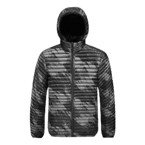 Chaqueta Acolchada para Hombre con Cremallera, Resistente al Viento, 100% Poliéster, con Logotipo Personalizado Azul OEM - Product Image 6