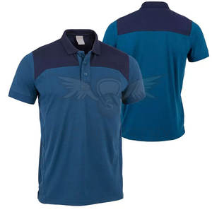 2023 qualité supérieure personnalisé unisexe pour Polo T-Shirt motif solide tissu tricoté en gros de haute qualité hommes pour polos - Product Image 1