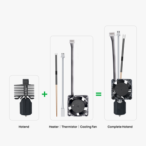 Accessoire d'imprimante 3D Bambu X1C Hotend - Product Image 3