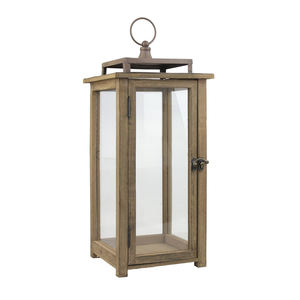 Linterna de metal y vidrio en acabado chapado en oro rosa Linterna de metal nueva En precio al por mayor Última vela Votiva Nueva linterna de metal - Product Image 6