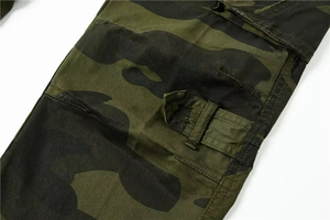 Haute qualité décontracté homme pantalon mode couleur bloc multi-poches sport Long Cargo pantalon travail pantalon pour hommes - Product Image 3