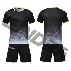 2024 thiết kế hàng đầu đồng phục bóng đá 100% polyester nhanh chóng khô Bóng Đá đồng phục bóng đá với giá bán buôn