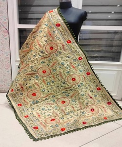 Ramadan musulman modeste robe avec Dupattas grande taille pakistanaise Salwar Kameez indien Sharara costume pour dames tenue de fête - Product Image 3