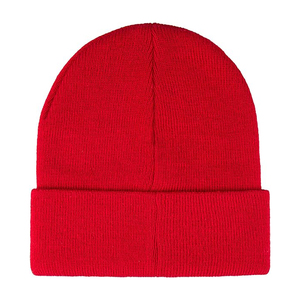 Gorro de punto de lana cálido de lujo personalizado, gorros de invierno en blanco para mujer, gorros de lana pura 100% con logotipo personalizado, gorros de Jacquard - Product Image 2