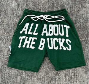 Haute qualité hommes américain à la mode soleil délavé Shorts avec Patch Shorts de travail personnalisé sérigraphié lavage à l'acide ourlet brut Shorts pour hommes - Product Image 3