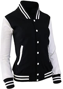 Veste universitaire en molleton de coton patchwork respirant de haute qualité, veste de baseball unisexe avec style lettreman pour hommes et femmes - Product Image 5