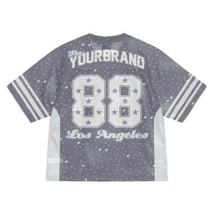 Camiseta de Hombre de Alta Calidad, Premium, de Poliéster Jersey, Corte Holgado, con Logotipo Estampado en la Parte Delantera, Anti-Pilling, Estilo Urbano - Product Image 2