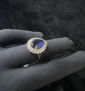 Anillo de Lujo para Mujer, Oro de 14K y 18K, Diamante Natural, Corte Brillante Redondo, Certificado por Terceros, para Compromiso o Aniversario - Product Image 4