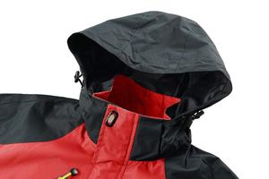 Chaqueta cortavientos para hombre con capucha, venta al por mayor, chubasquero Softshell de manga larga, resistente al agua, a prueba de viento, equipo para correr de peso medio - Product Image 3