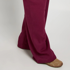 Survêtement tendance et doux pour femme, à manches longues, en tissu de haute qualité, avec col rabattu et pantalon large 2026 - Product Image 4