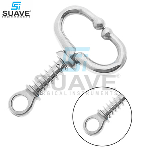 Nouveau porte-taureau Offre Spéciale avec forme ronde porte-taureau vache en acier inoxydable de qualité supérieure par SUAVE INSTRUMENTS SURGICAUX - Product Image 3