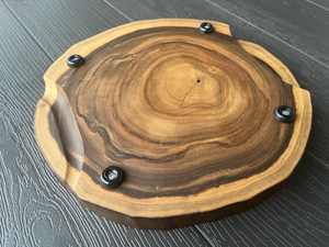 Planche à découper en noyer à grain bout, en bois massif, de qualité alimentaire, bloc de découpe de cuisine avec une construction épaisse et durable pour un usage domestique - Product Image 2