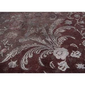 Alfombras de Lana y Seda Anudadas a Mano Aalam, Diseño Floral Rojo y Naranja para Hogar, Auto, Rectangulares, Modelo Pae-6131, Alfombra para Sala, Pasillo, Disponible - Product Image 3